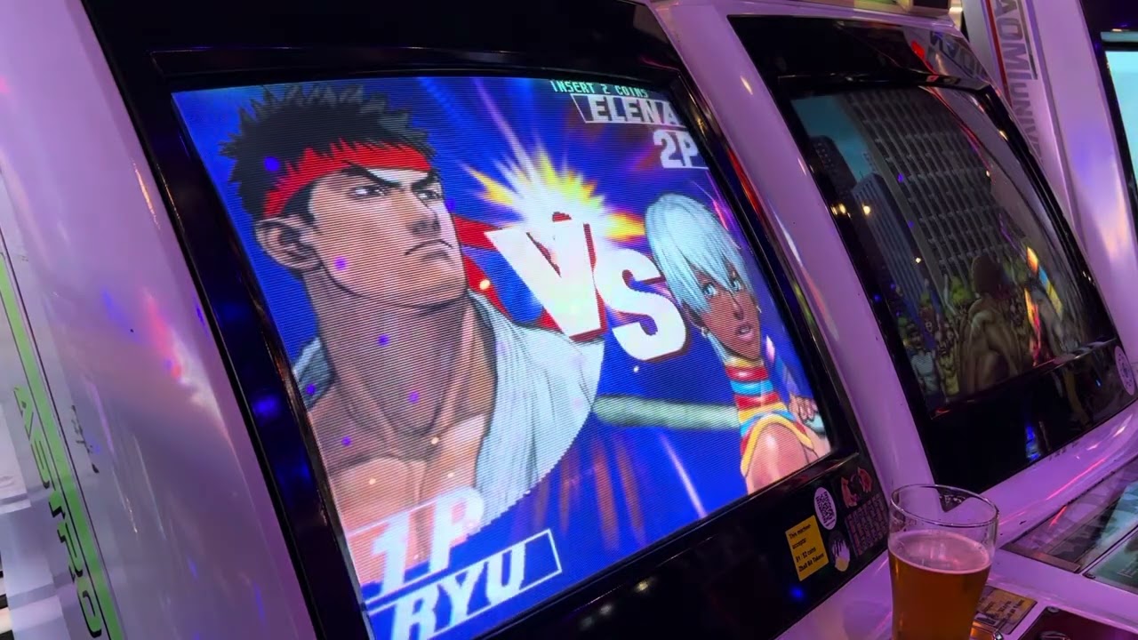 Street Fighter III Third Strike arcade 1cc attempt