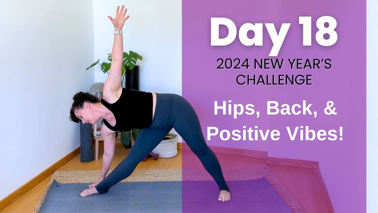 Final Stretch: Standing Yoga for Hips & Back || 2024 NYC Day 30 || Yoga at home