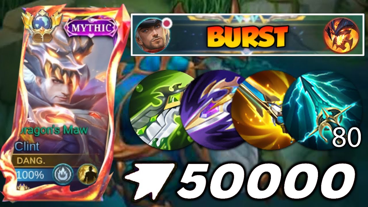 MOONTON THANKS FOR NEW CLINT FULL BURST BUFFED BUILD! | CLINT NEW BEST 1 HIT BUILD 2025!