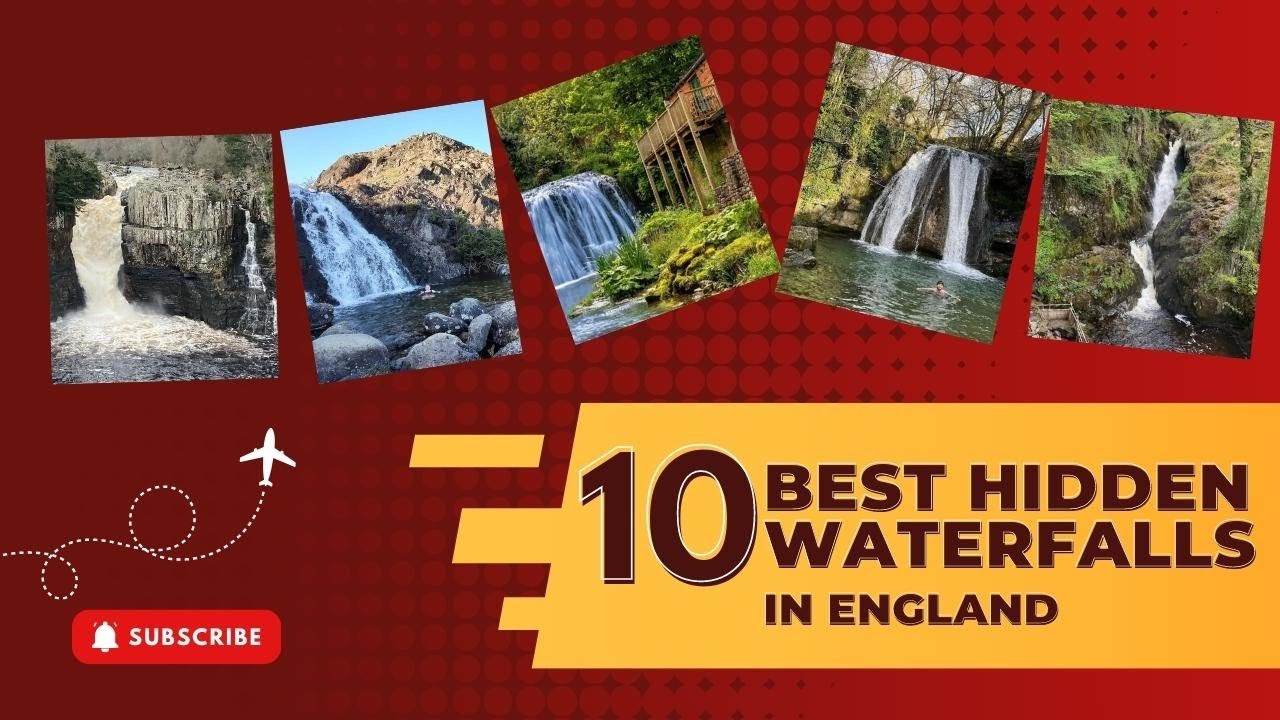 10 Best HIDDEN Waterfalls in ENGLAND | UK Hidden Gems