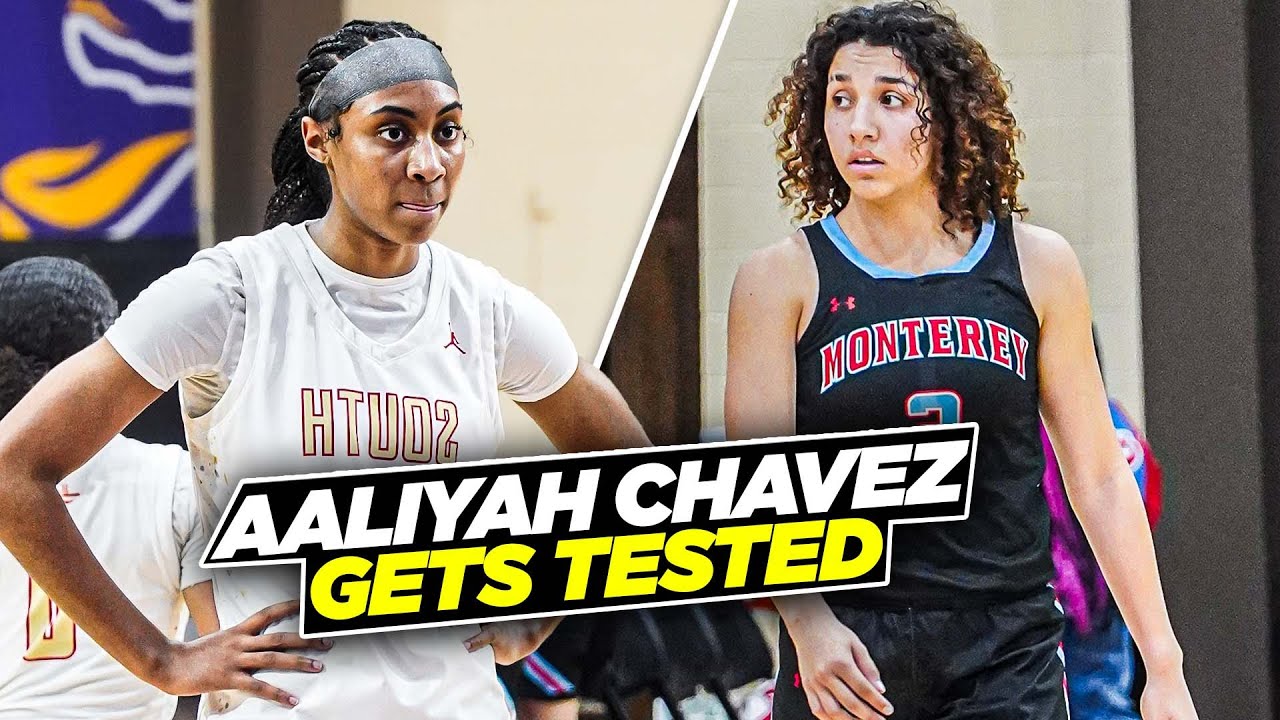 #1 Player Aaliyah Chavez Get TESTED By Elite 4-Star Taylor Barnes | OT Thriller!