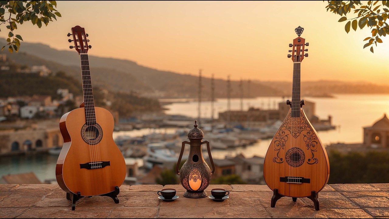 Romantic Mediterranean Nights | Oud & Flamenco Instrumental for Calm & Focus