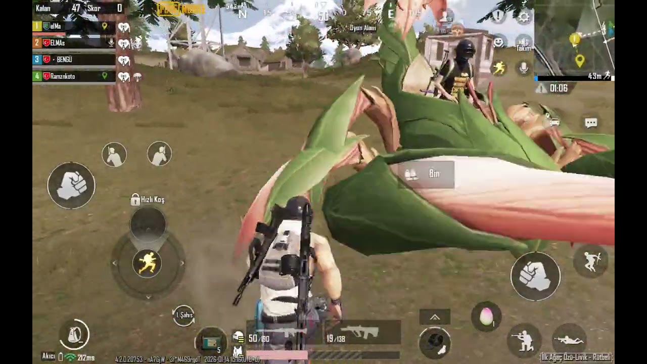 Arkadaşla pubg Mobile oynamak