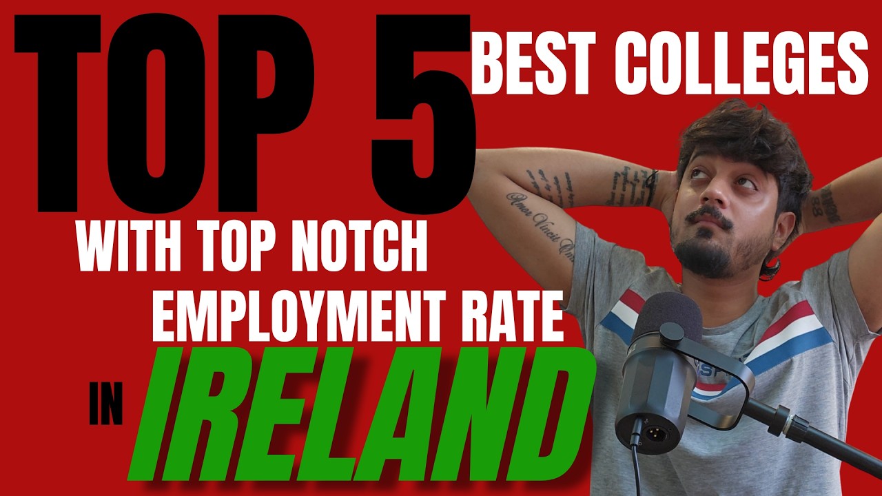 Get Hired INSTANTLY! Top 5 Universities in Ireland with INSANE Employment Rates 💸