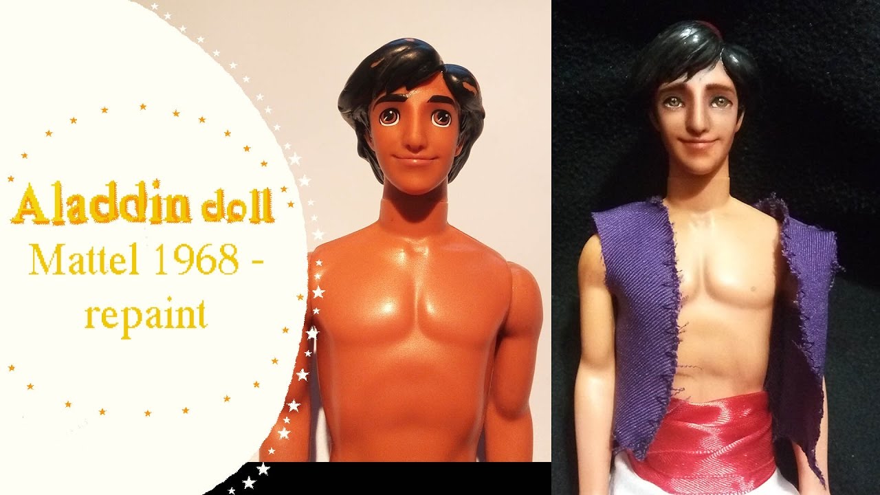 Aladdin doll (Mattel 1968)-  how to 