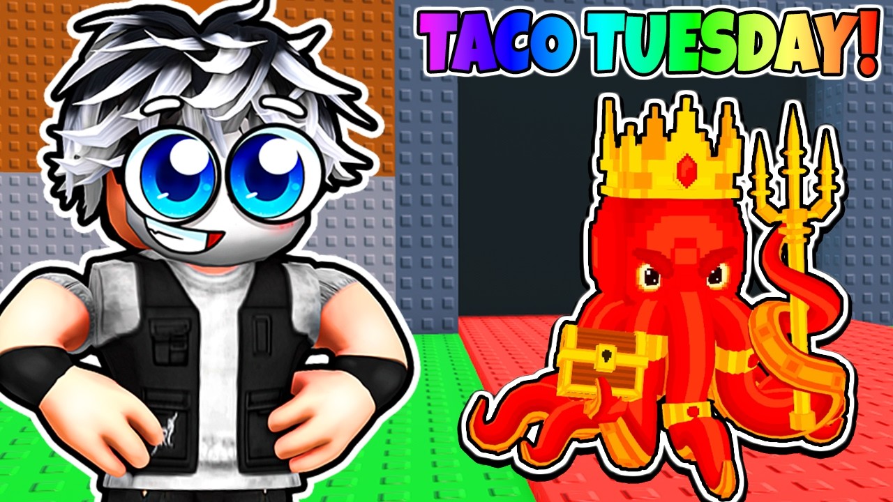 🎉24:00 TACO TUESDAY W STEAL A BRAINROT!🎉 #roblox