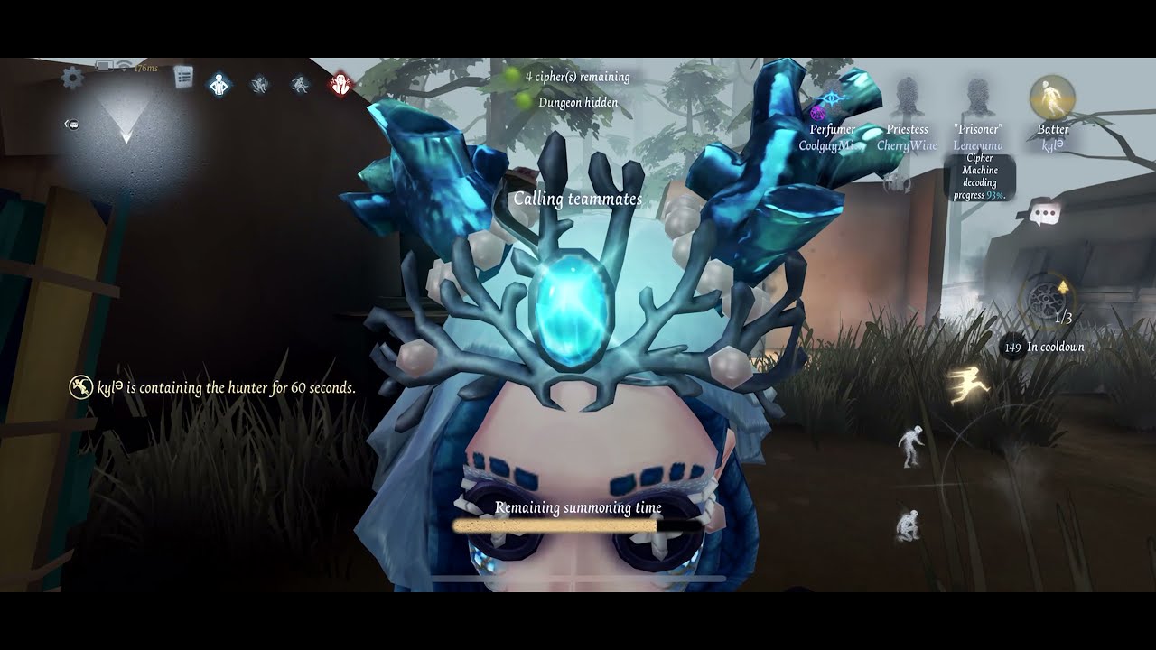 Identity V | Priestess New Costume looks WONDERFUL! | Gameplay & All Special Accessories