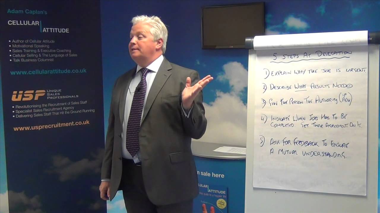 Time management Module - 5 steps of Delegation
