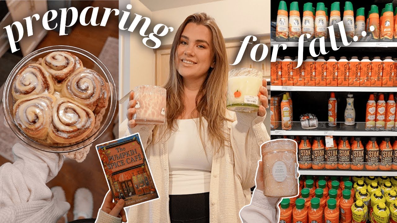 vlog: preparing for fall 🤎🍂 candle haul, baking, target trip & cozy vibes | 2025