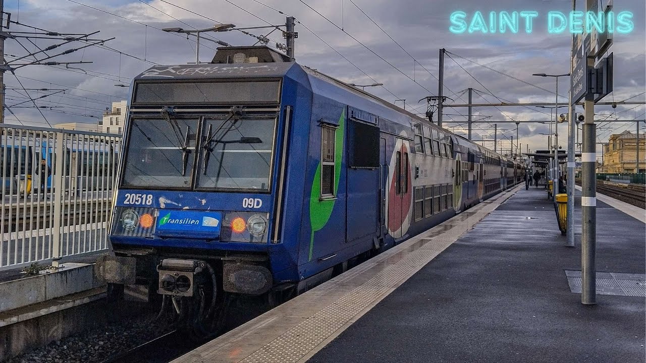 TGV, Eurostar, Thalys, TER, RER, transilien à Saint-Denis (93)