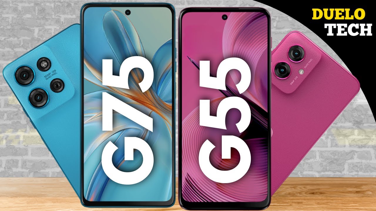 Moto G75 VS Moto G55 - Comparativo