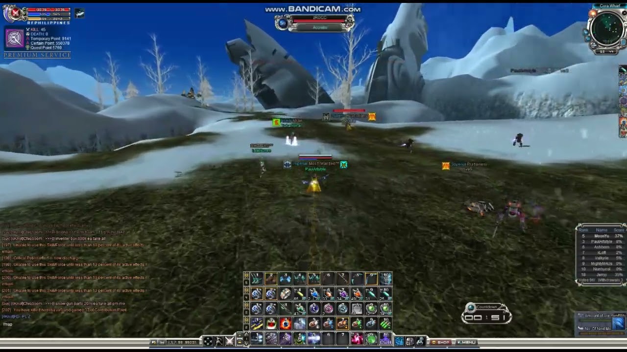 Cora Ranger Ether Repel vs Accretia | RF Online Philippines 2024
