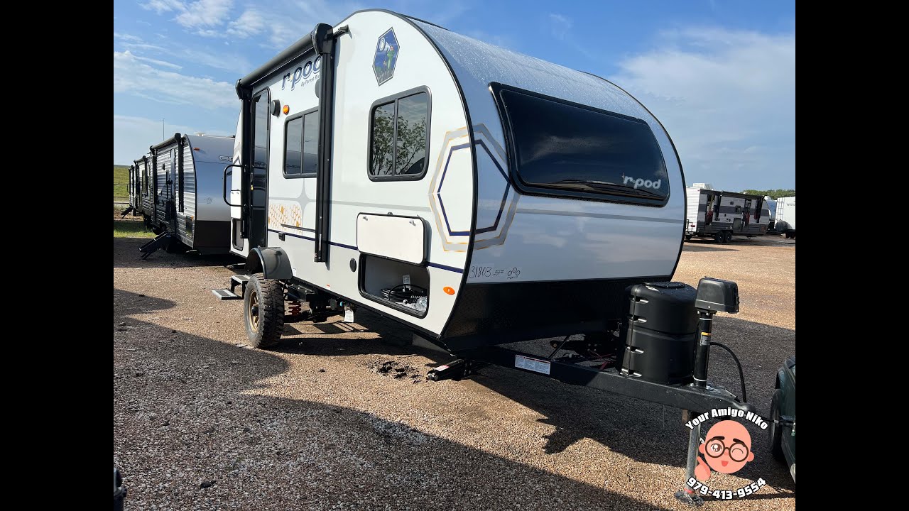 2023 Forest River R-Pod 180 BEAST MODE Rear Bath Travel Trailer
