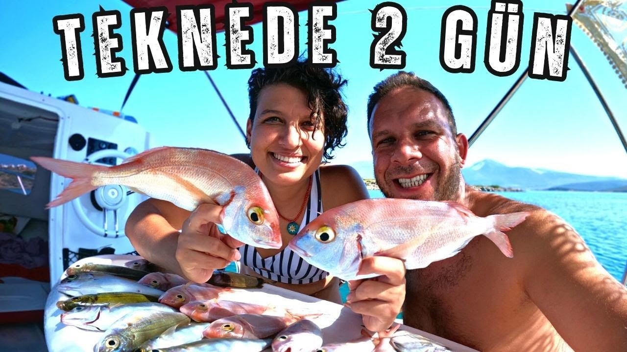 Çeşme'de Köpekbalığı Sürprizi | Teknede 2 Gün Balık Avı | Sabahı Sabah Ettik
