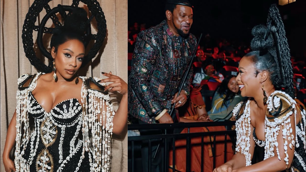 ‼️Social Media Reprimand Nomzamo Mbatha For Looking In The King’s Eyes🫢