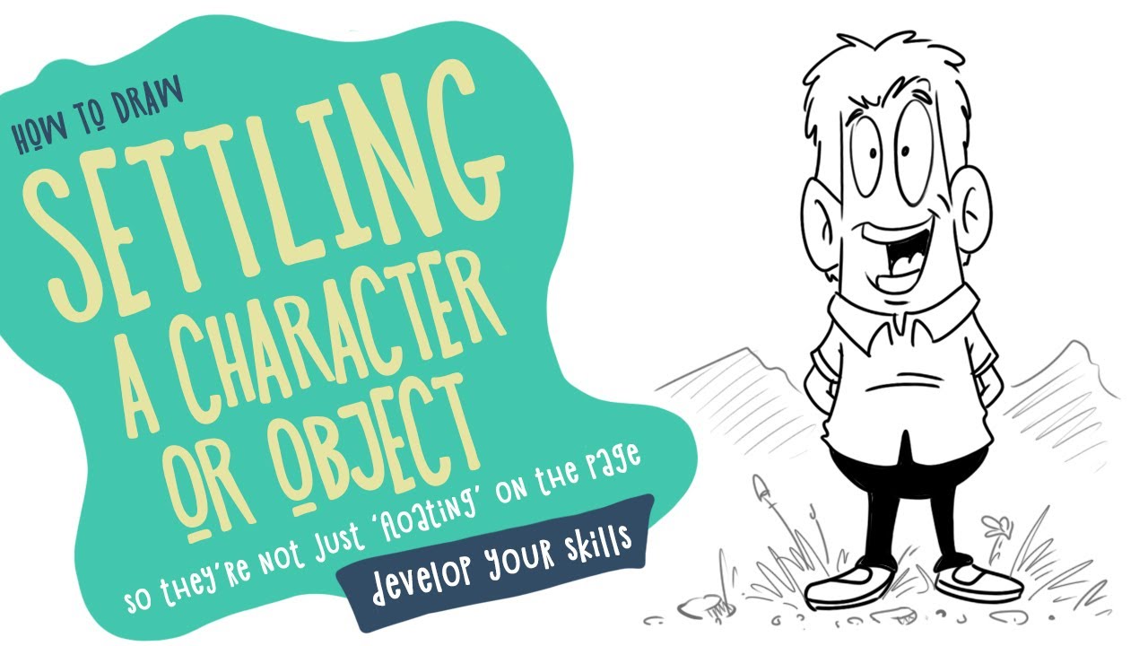 How To Settle A Character Or Object On The Page