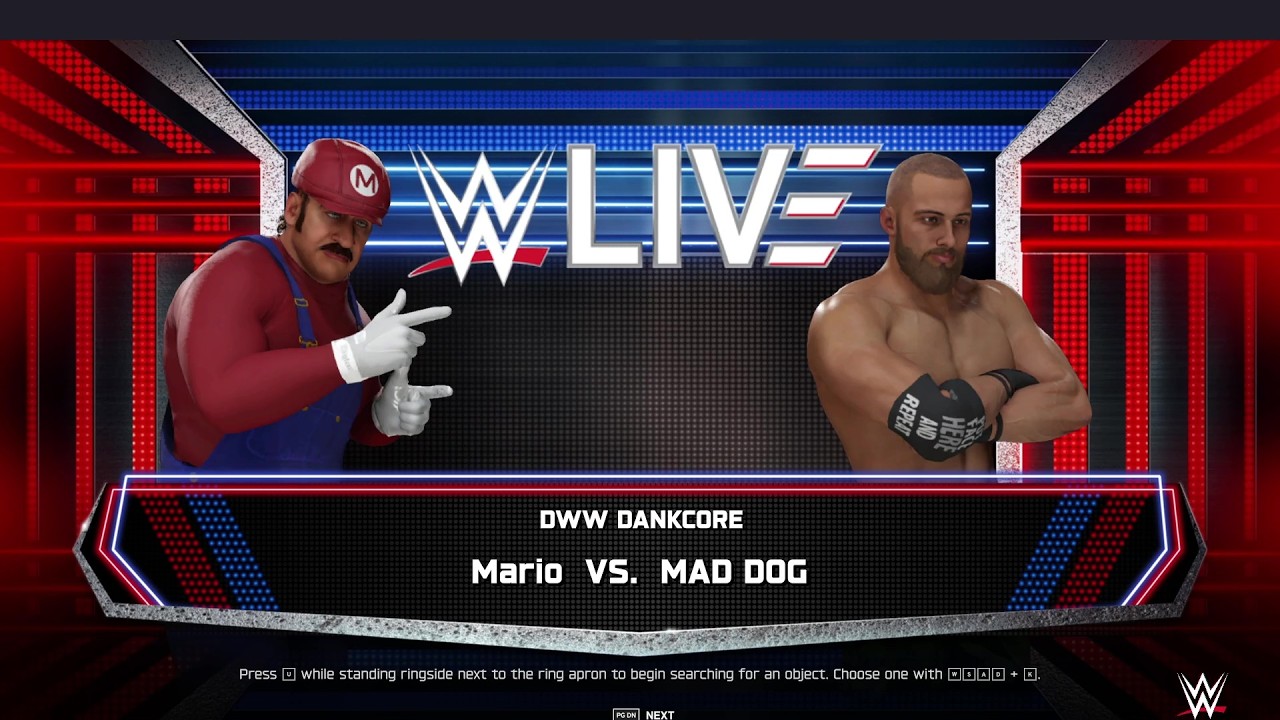 s2e19 DWW Dankcore Mario vs Mad Dog Warren