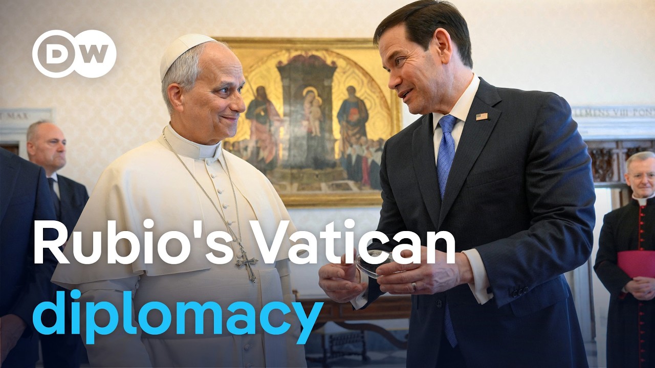 Rubio at the Vatican: Mission to mend ties? |&nbsp;DW News