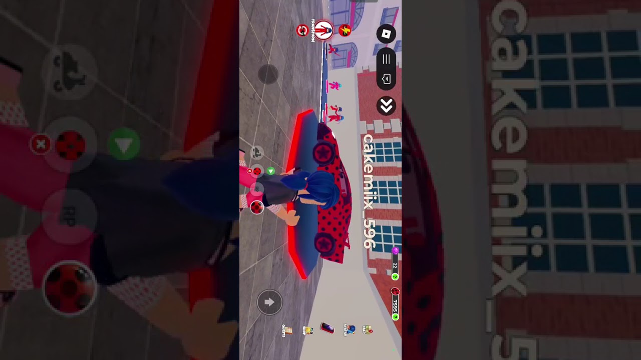 Miraculous ladybug play in roblox