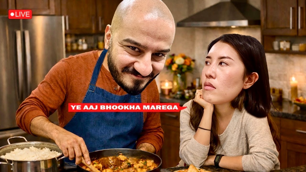 irl Cooking Indian Food for Thai Chinese Wife & Sasu Maa 😘