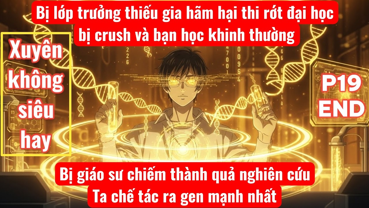 END|P19|Thi rớt đại học bị crush khinh thường, bị giáo sư chiếm dự án, Ta chế tác ra gen mạnh nhất