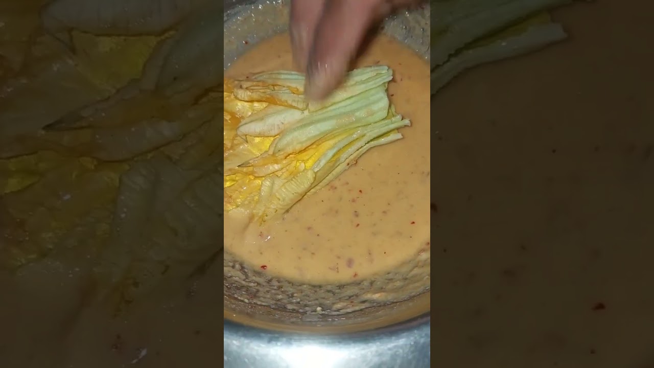 crispy flower fry!!
