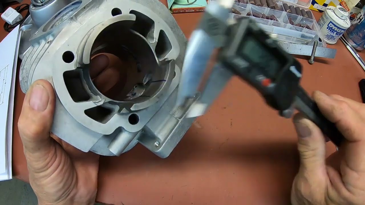 Porting a motorcycle cylinder, Yamaha AT-2 MX