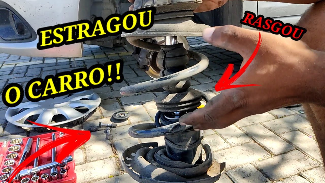 Shock absorber and bump stop replacement for Logan Sandero