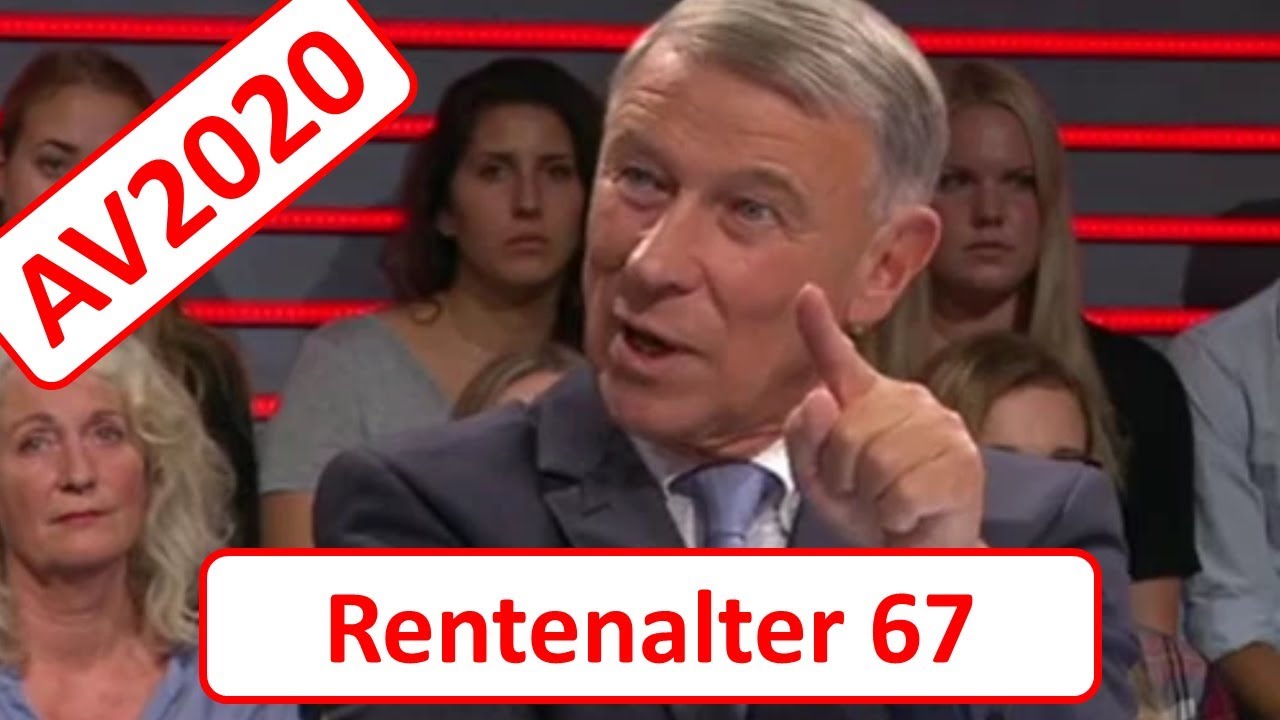 Rentenalter 67 - AV2020
