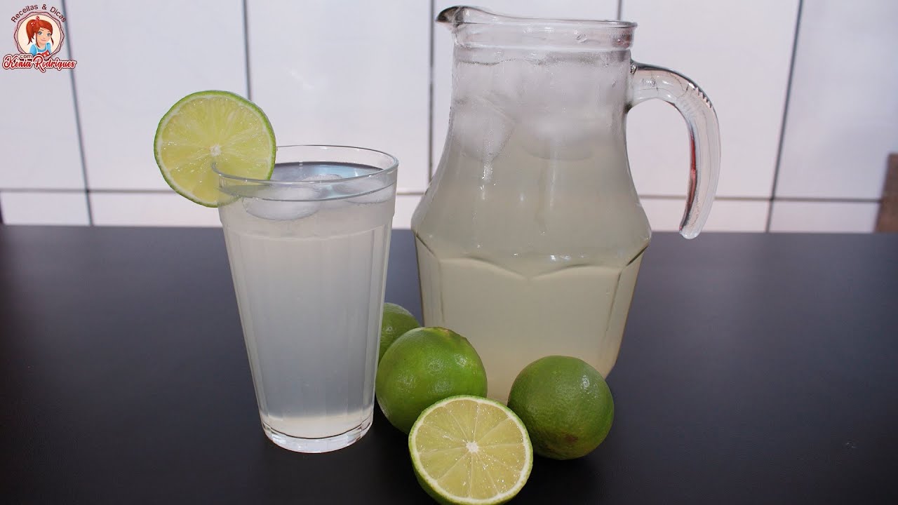 COMO FAZER LIMONADA SIMPLES - NÃO AMARGA E FICA SUPER REFRESCANTE.