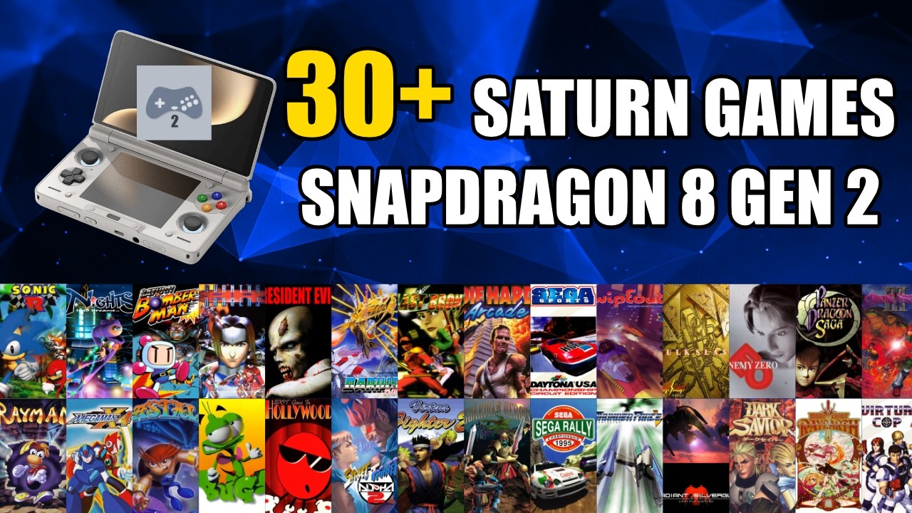 AYN Thor Sega Saturn – 31 Games Tested + Setup (Yaba Sanshiro)
