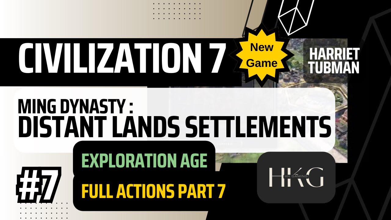 Civilization 7 | Harriet Tubman | E7 | Apple Arcade | No Commentary