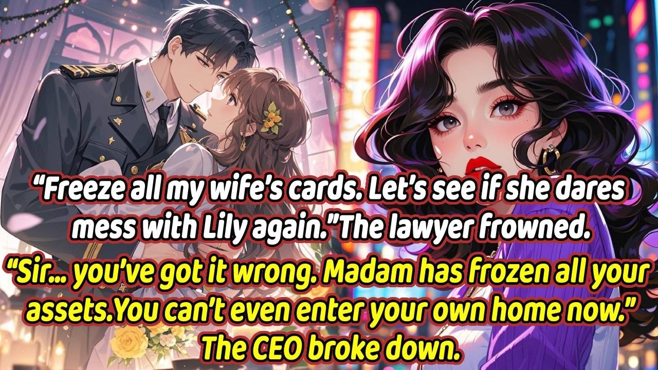 “Freeze all my wife’s cards. Let’s see if she dares mess with Lily again.”
