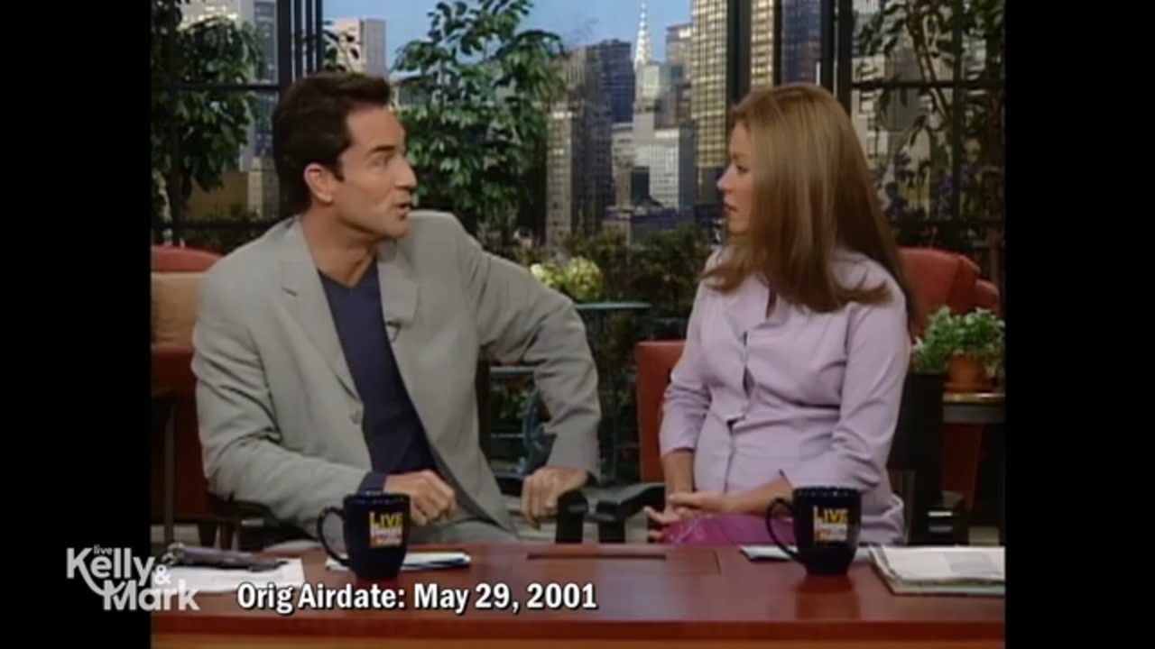 Jeff Probst's Hosted with Kelly for the First Time 25 Years Ago