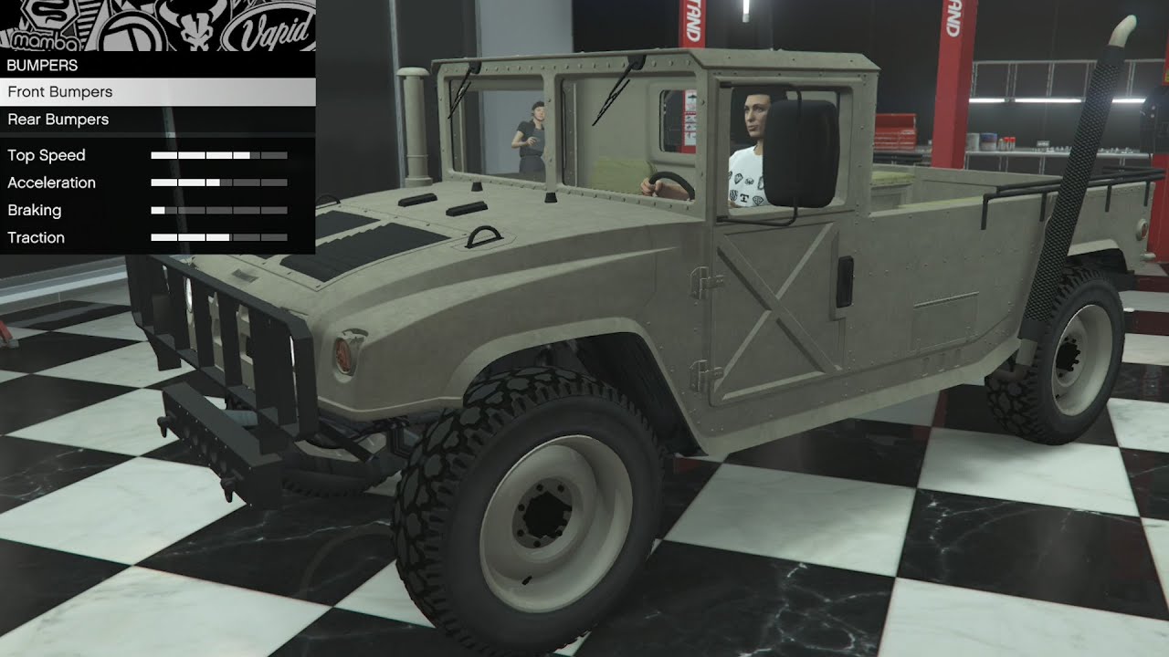 GTA 5 - DLC Vehicle Customization - Mammoth Squaddie