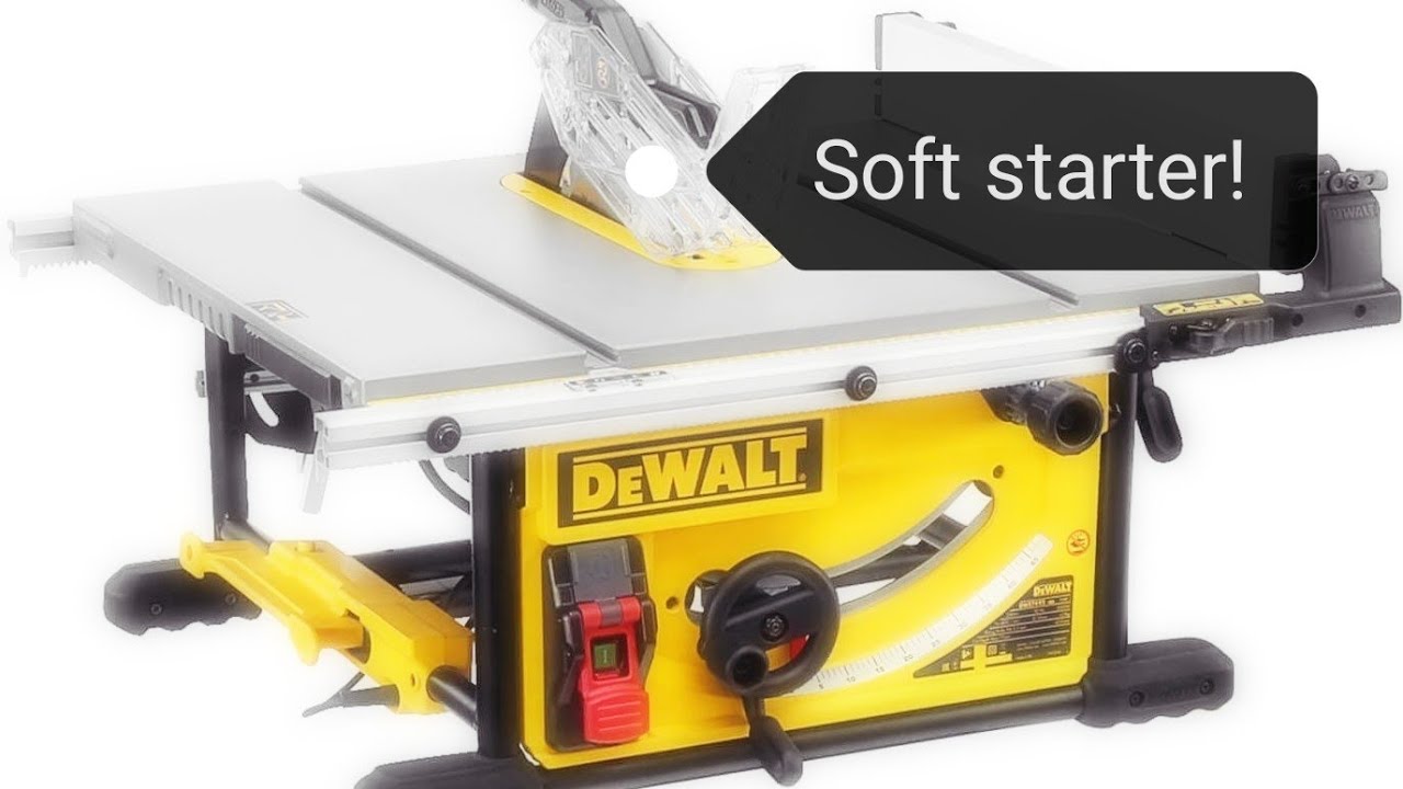 DEWALT DWE 7492, Yumuşak Başlangı&ccedil; (Soft Start) Mod&uuml;l&uuml; Takma