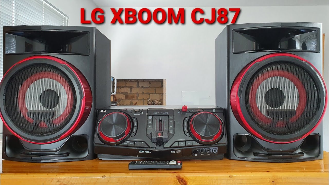 LG Xboom CJ87 Video Completo!