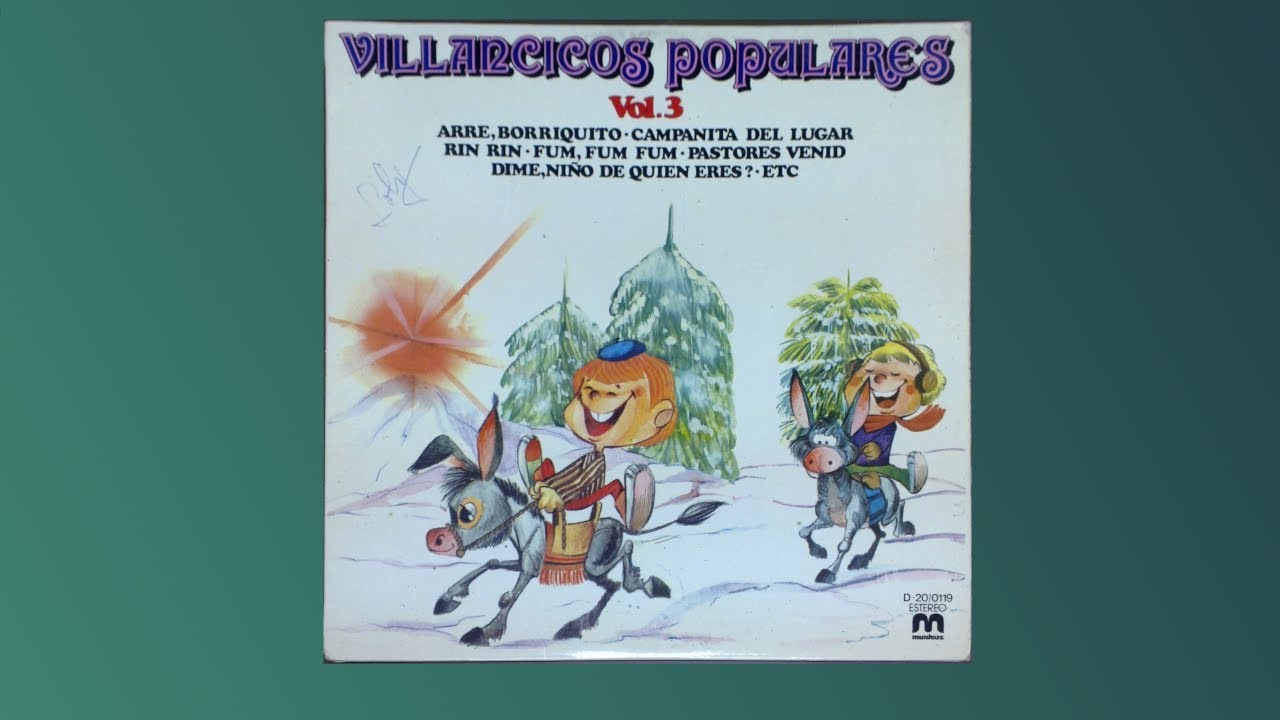 VILLANCICOS POPULARES vol 3 - 1981 - LP Completo
