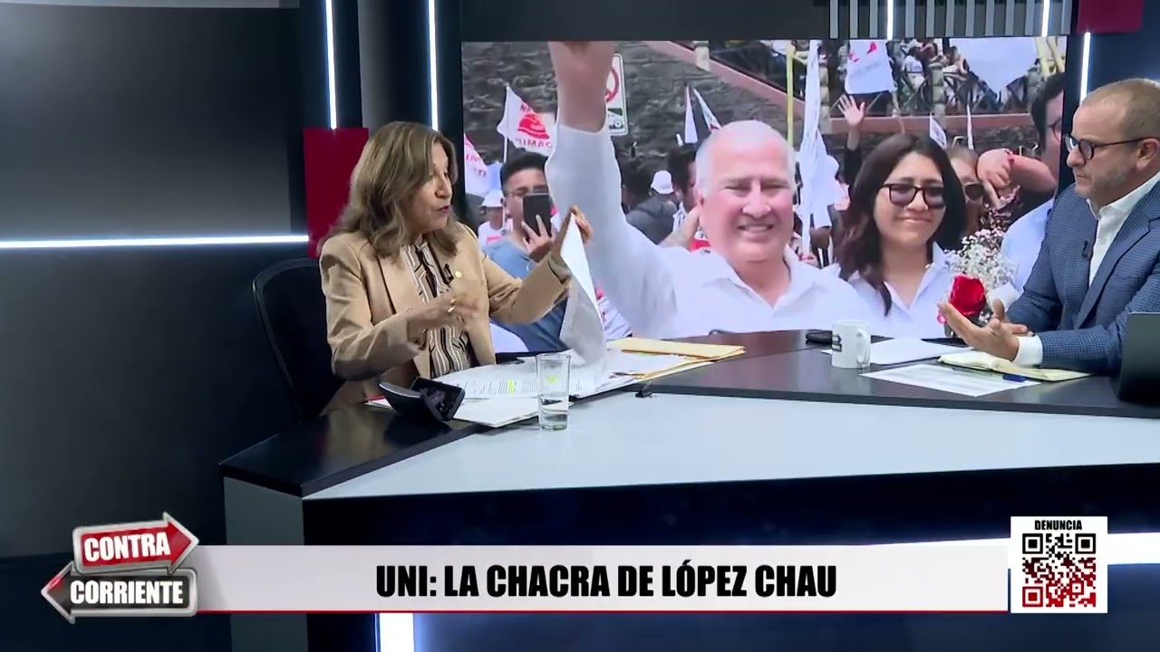 Contra Corriente - ENE 12 - SHIRLEY CHILET, RECTORA DE LA UNI EN CONTRACORRIENTE | Willax