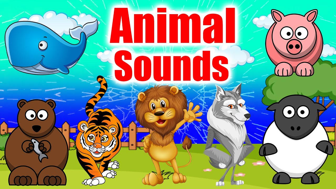 The Animal Sounds | Animal Sounds for Babies | LittleKidsTV 
