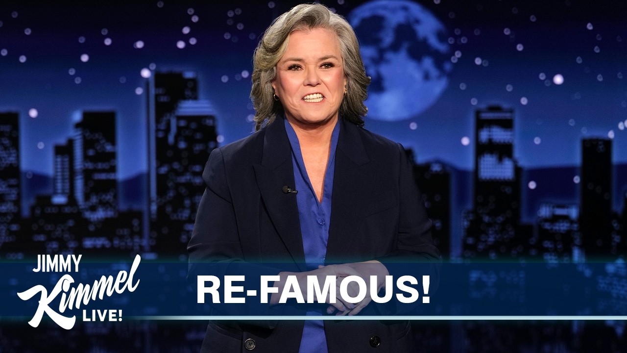 Rosie O&rsquo;Donnell Thanks Trump, Has a Kid Who&rsquo;s Smarter Than Her & 3-Year-Old Leona Sings Let It Go