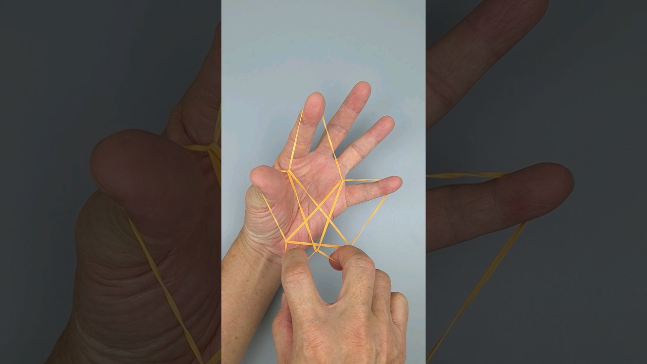 Double Star Rubber Band Tricks #33