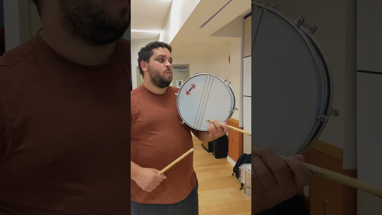 Brazilian Carnival Snare Drum (Caixa) - Partido Alto Style 