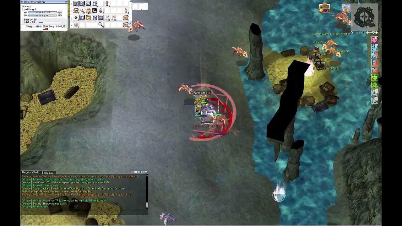 [LOW RATE NO DUAL CLIENT] LK farming Abyss Lake (Inn Buffs Only) RawVid