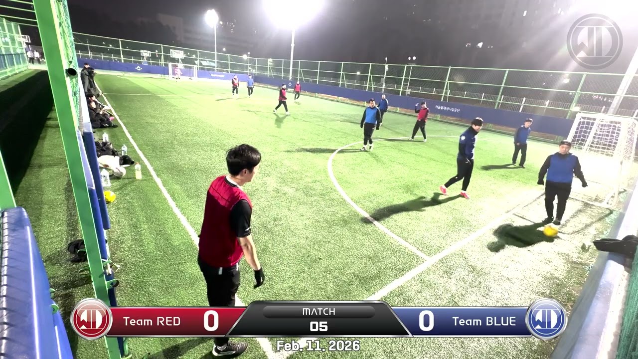 WeekDays Futsal 20260211 Match05