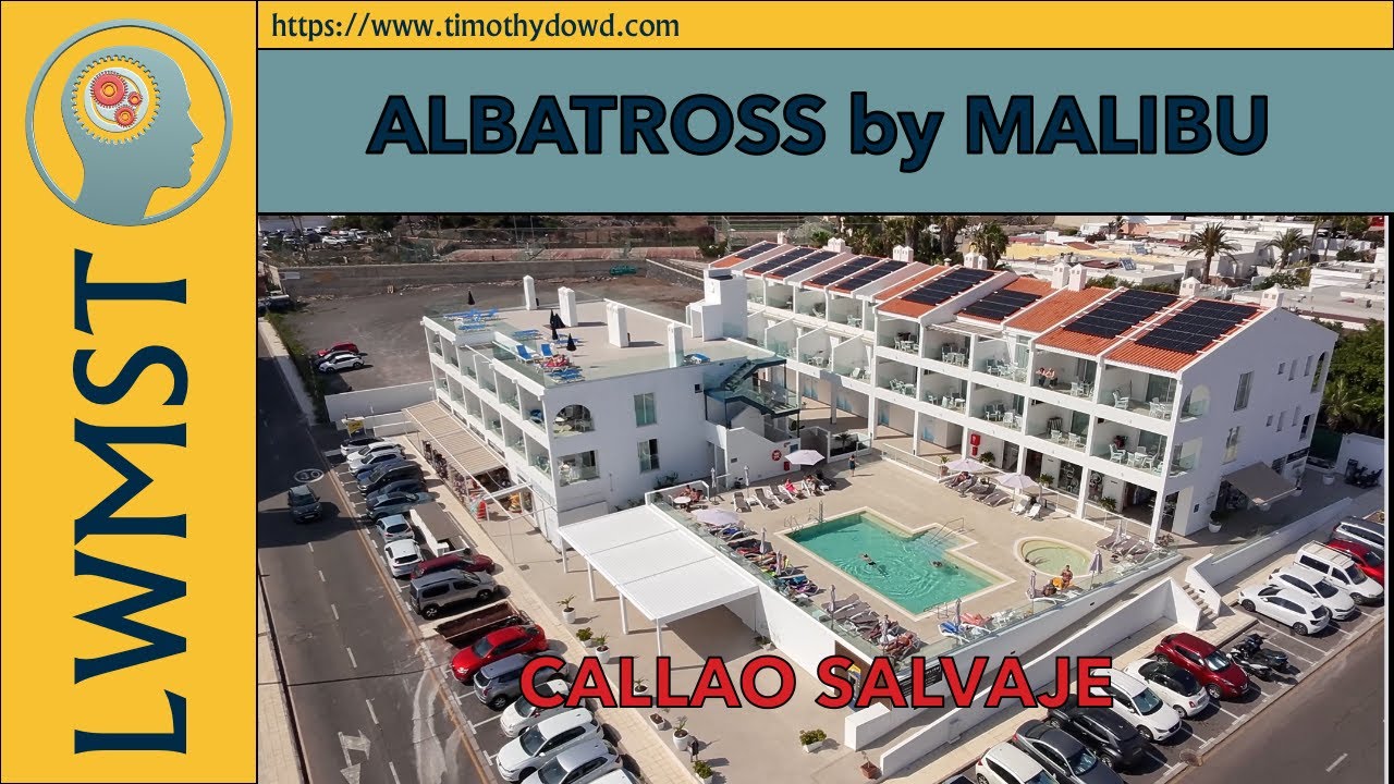Apartment 404 in the Albatross by Malibu in Callao Salvaje, COSTA ADEJE, Tenerife filmed in 4K
