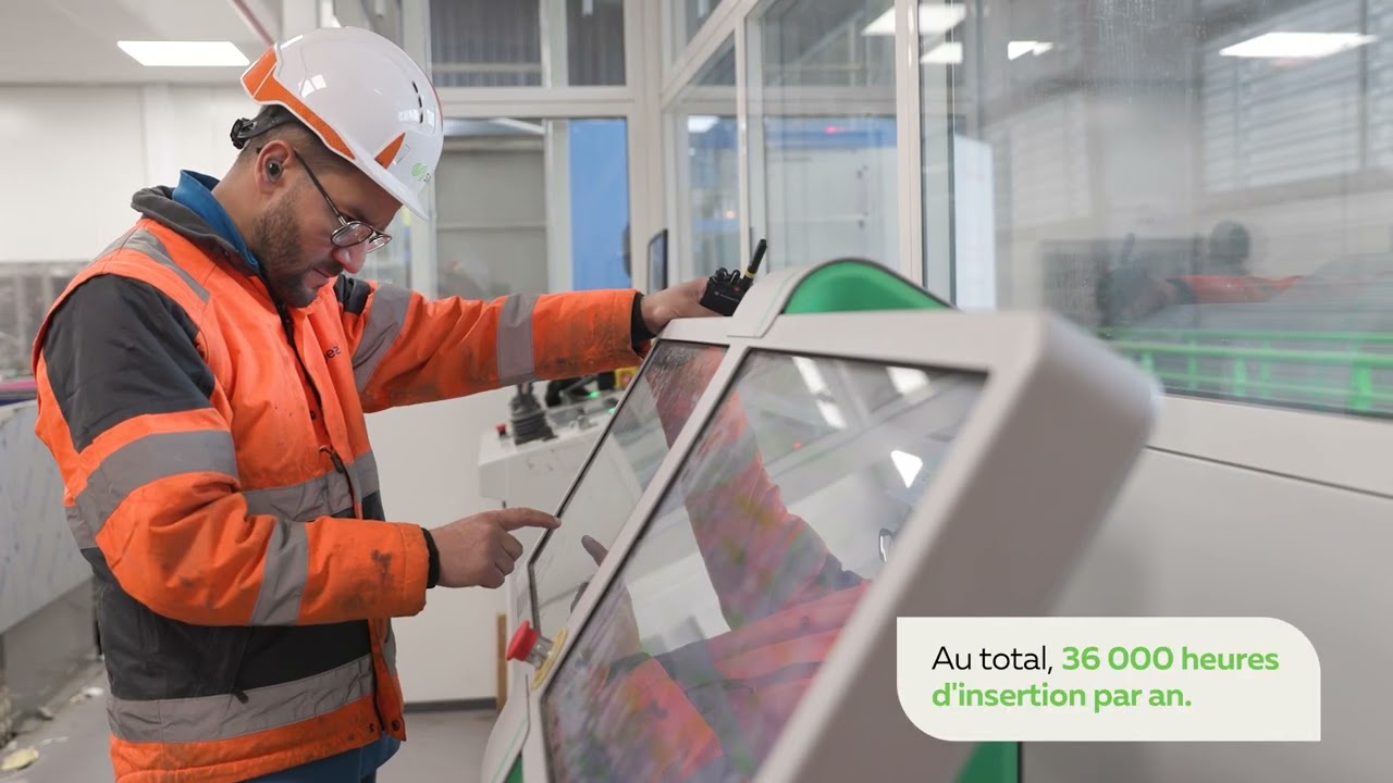 Un centre de tri des déchets moderne et performant