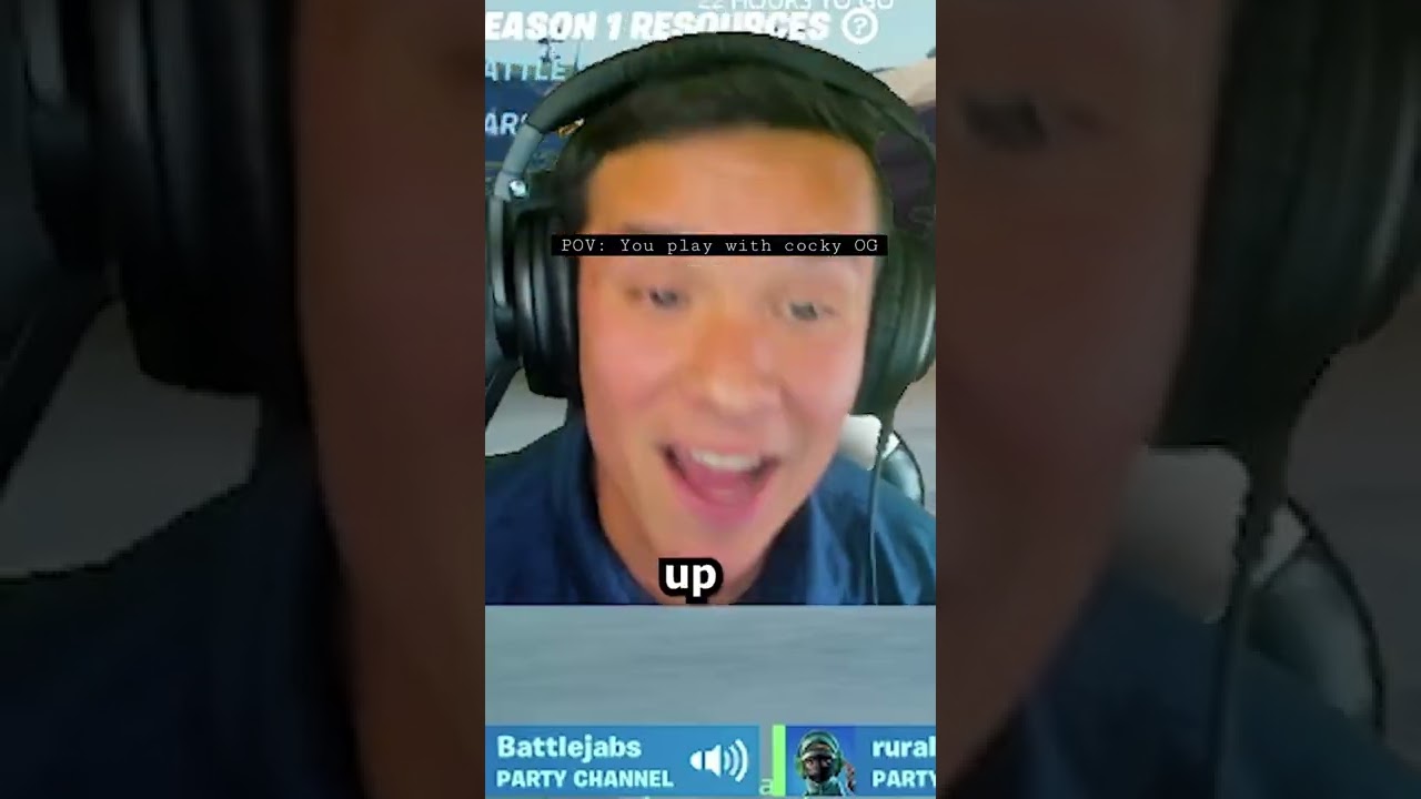 Fortnite OGs can be hilarious, oh and subscribe 🥰 #shorts #comedygameplay