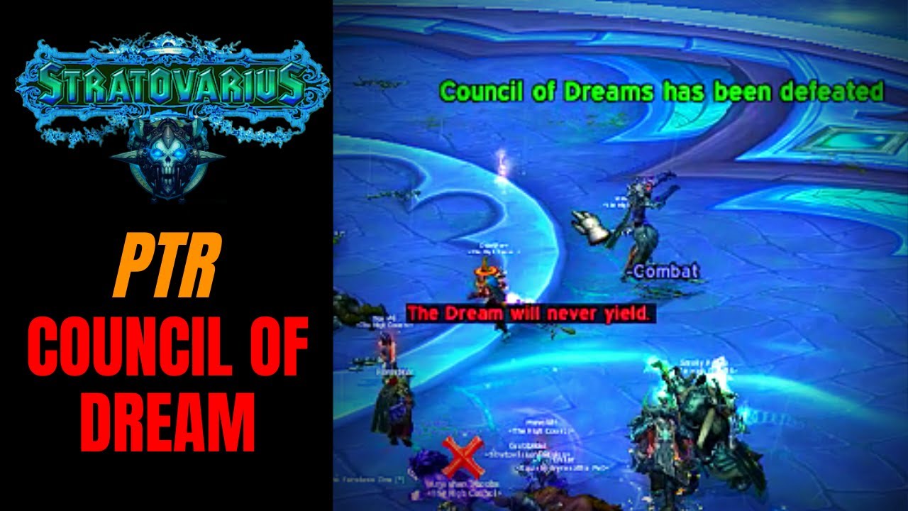 WoW Patch 10.2 Amirdrassil PTR Test Raid, Council of Dream Kill (Death Knight)