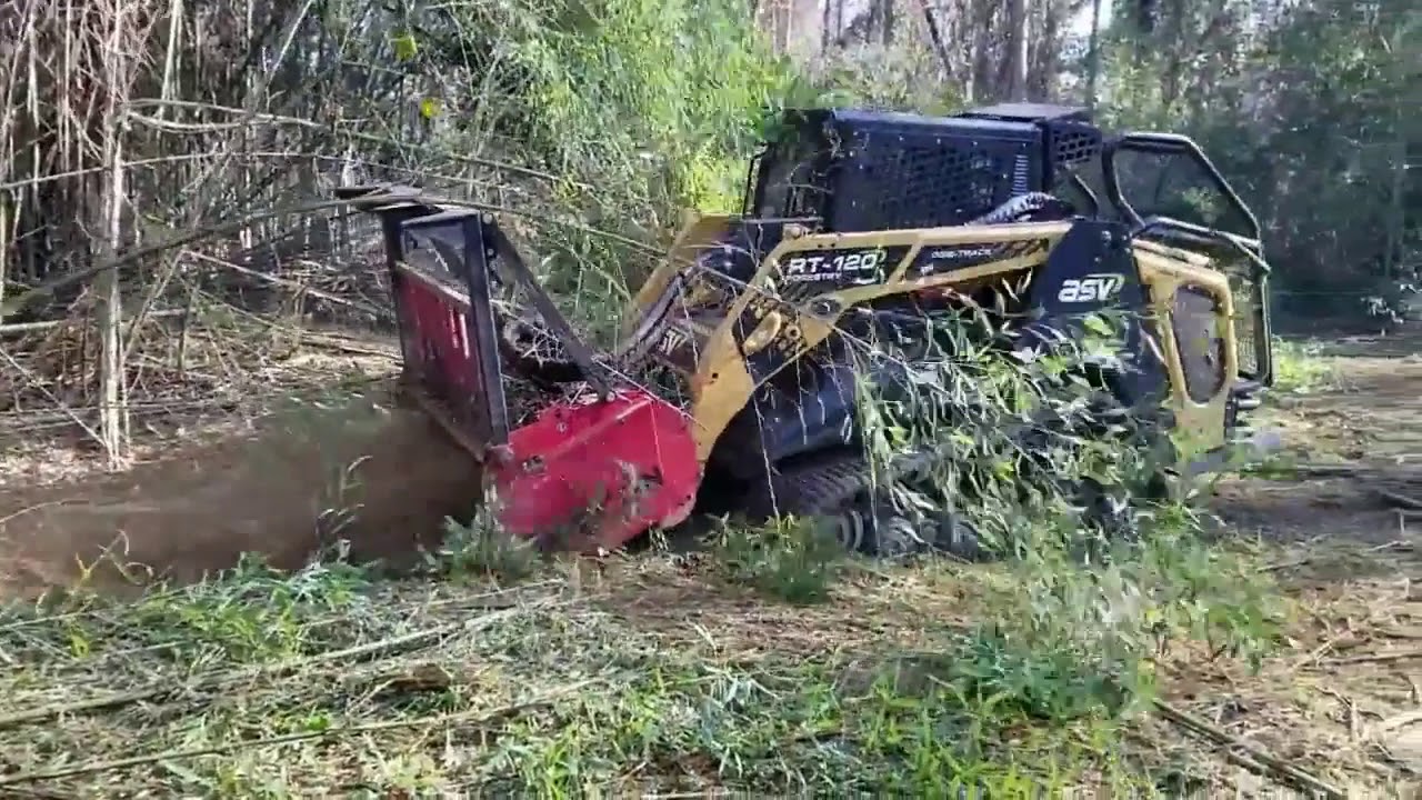 My Mulching Technique with the ASV 120